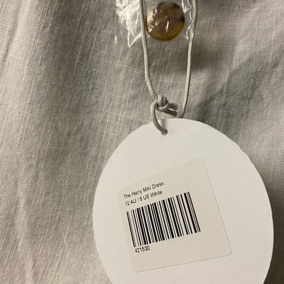 Princess Polly white button up dress - Picture 3 of 8